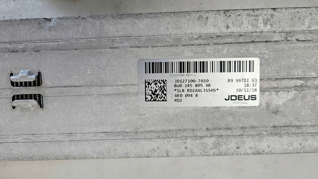 Радіатор кондиціонера denso інтеркулер 8w0 audi a4 b9 a6 c8 a7 Київ