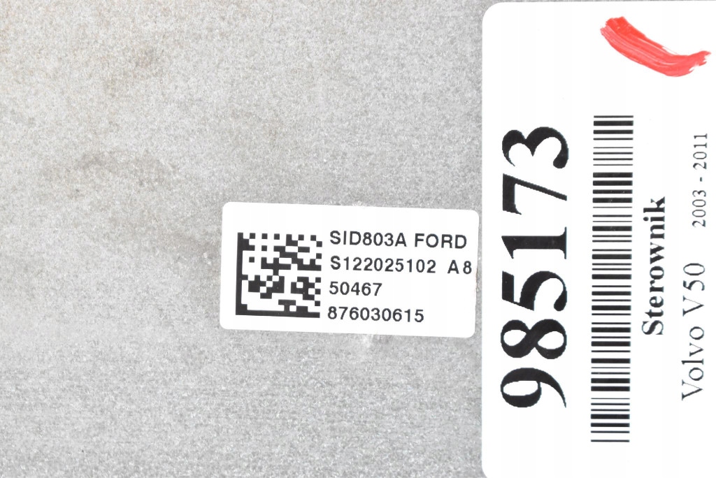 фото №9, Блок керування бортовий комп'ютер двигуна 31211081aa 5ws40328c-t volvo v50 2.0 d 136 km