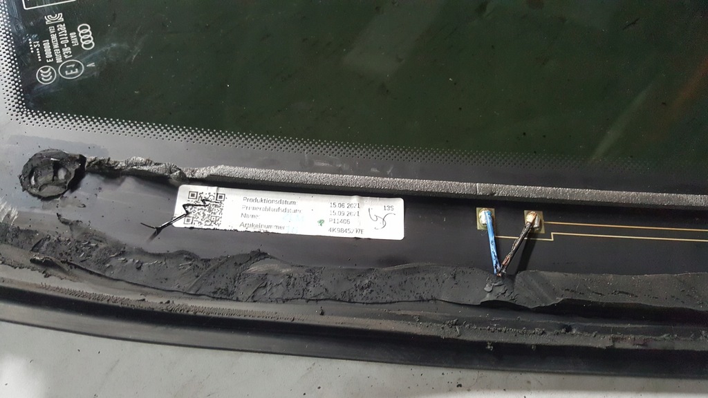 фото №12, Стекло левый задняя audi a6 rs6 kombi 4k9845297e