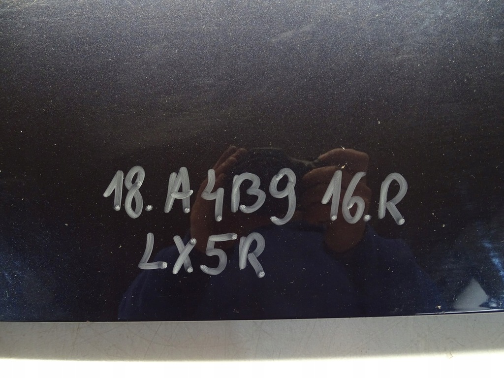 фото №7, Капот крышка двигателя audi a4 b9 8w lx5r