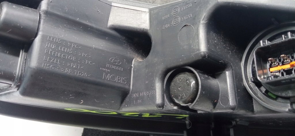 фото №11, Hyundai kona i lift 20- лампа верхній світло drl лівий перед 92207-j9500