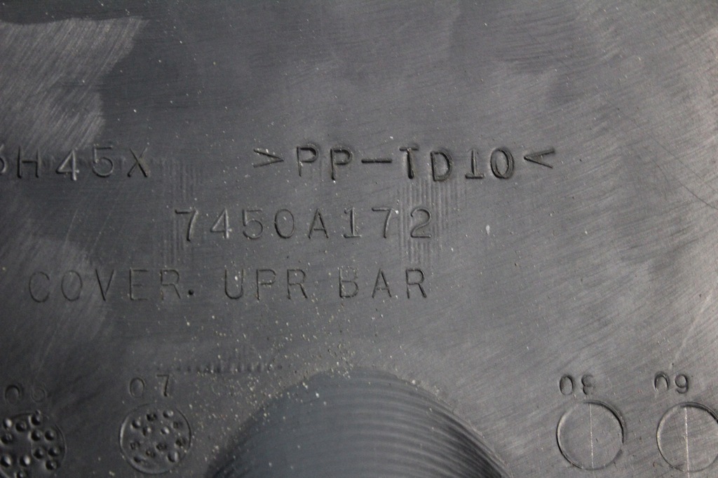 фото №5, Защита поперечина перед mitsubishi outlander ii 2 cała oem 7450a172