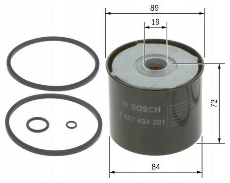 Bosch 1 457 434 201 фільтр пального Зі Шроту