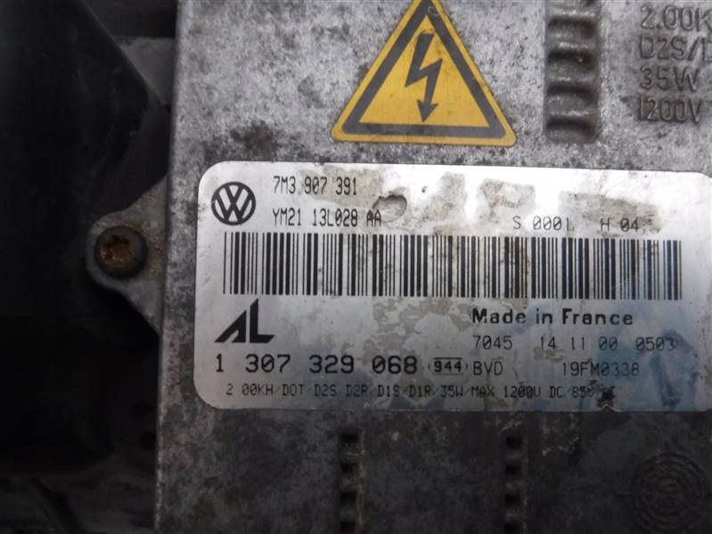 фото №7, Лампа правая передняя seat alhambra sharan lift комплектная