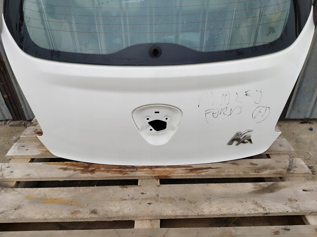 фото №6, Крышка багажника багажника ford ka mk2 ii цвет f9 lata 2008-2016 оригинал