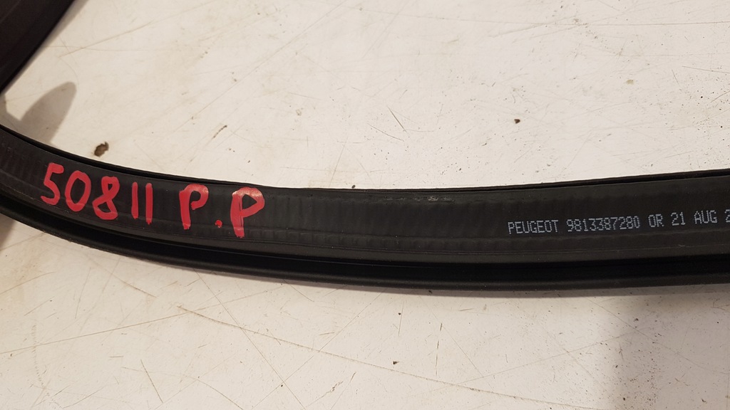 фото №6, Peugeot 508 ii sw kombi прокладка дверь правый правая задняя