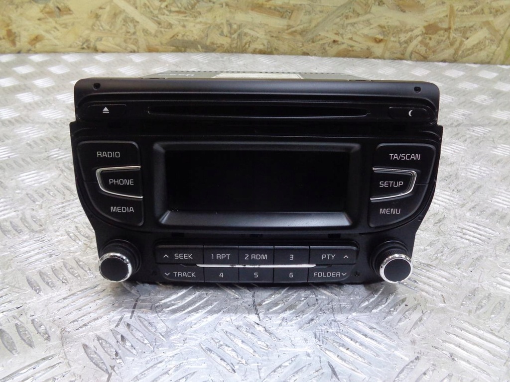 фото №1, Радио радиопроигрыватель cd заводской kia ceed 2 ii 12- 96170a2100 wk