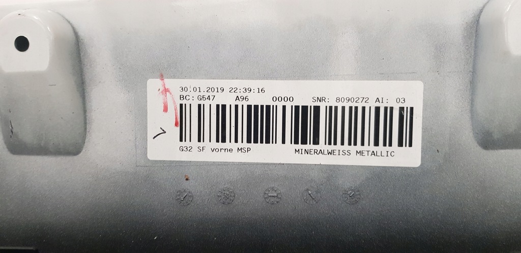 фото №9, Бампер передний перед bmw 6 gt g32 6x pdc a96 m-pakiet 74