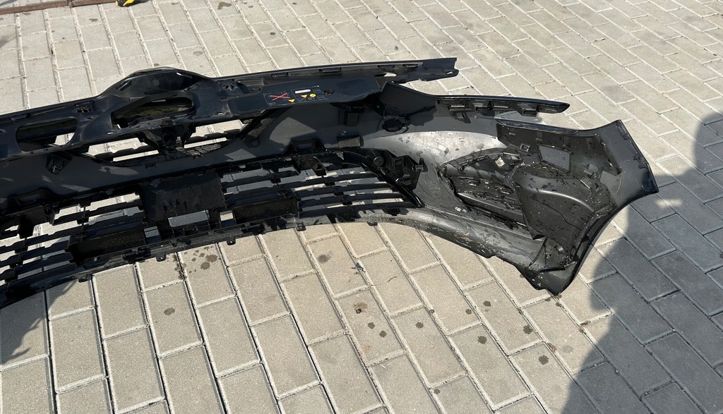 фото №10, Renault clio v 5 19- бампер передний комплект решётка радиатора решётки