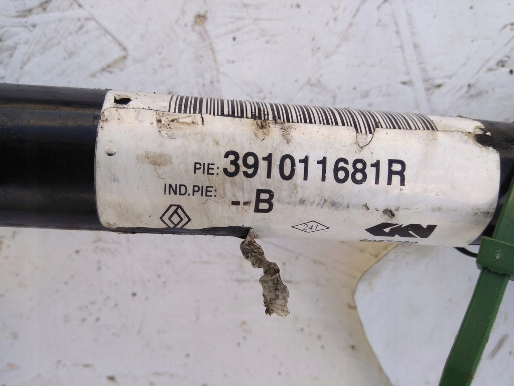 фото №2, Привідний вал ліва renault kadjar 1.5 dci