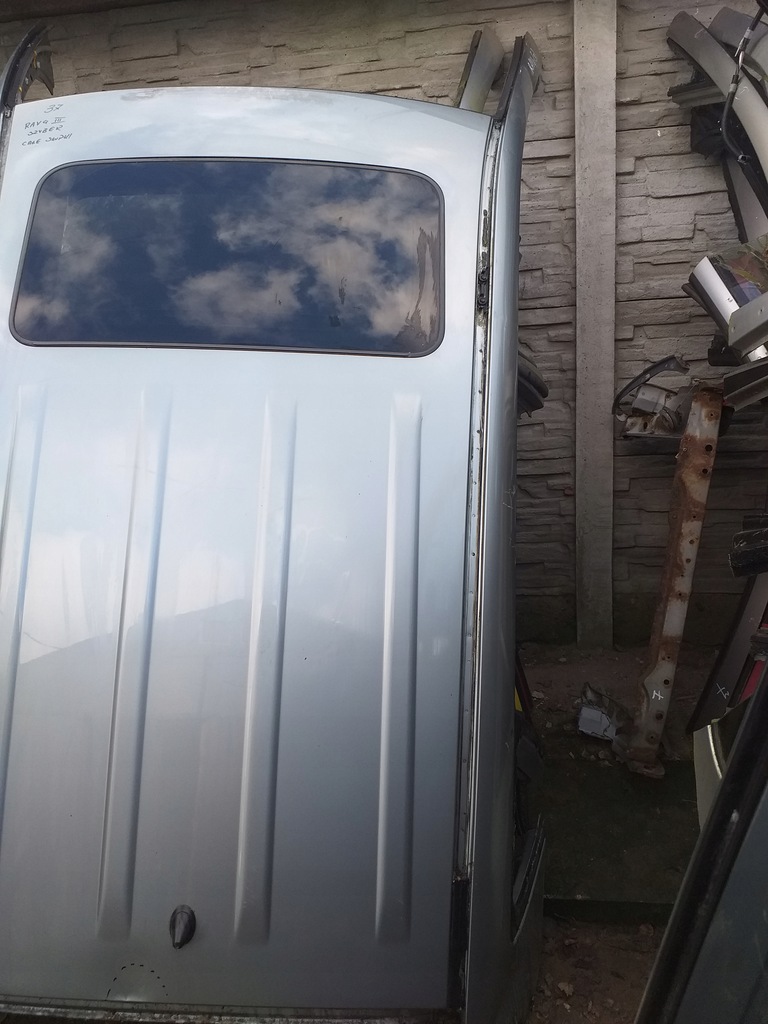 фото №2, Toyota rav4 iii крыша блок двигателя обшивка крыша стойки