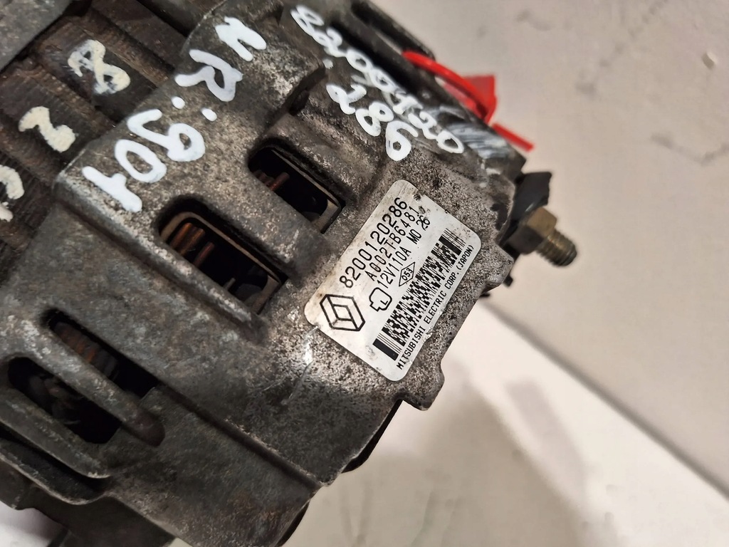 фото №6, Генератор 8200120286 renault kangoo i 1.5 dci 03-