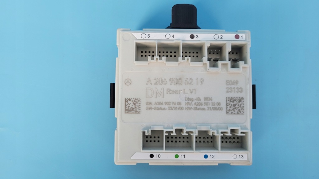 фото №4, Mercedes w206 c200 23r модуль дверь левый задняя a2069006219