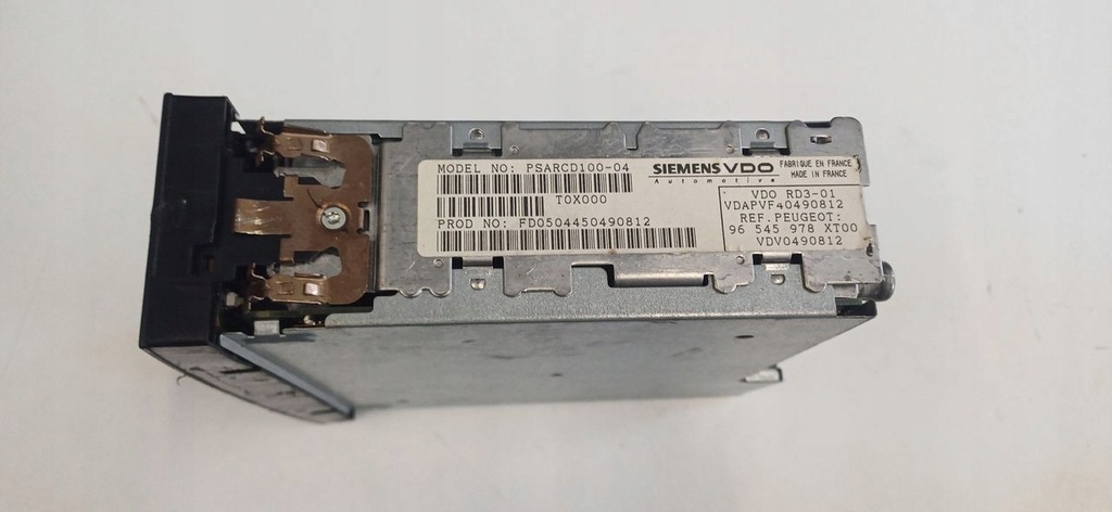 фото №2, Peugeot 307 01-08 радио cd 96545978xt