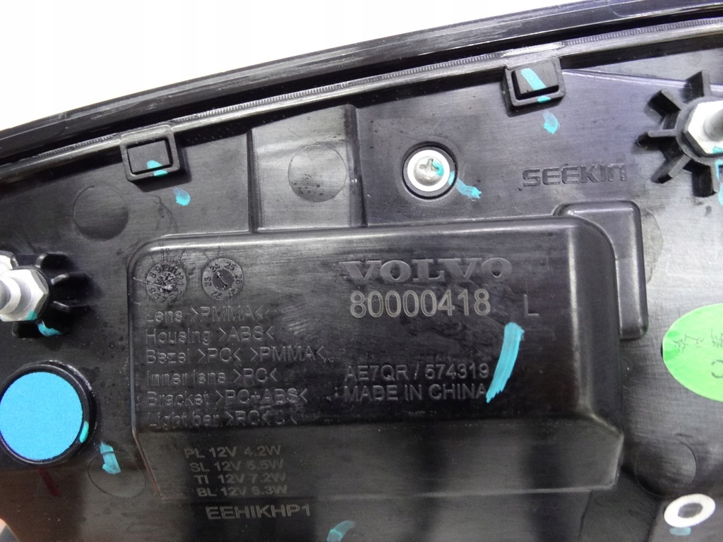 фото №10, Volvo ex30 2023+ лампа задня ліва led 80000418 оригінальна