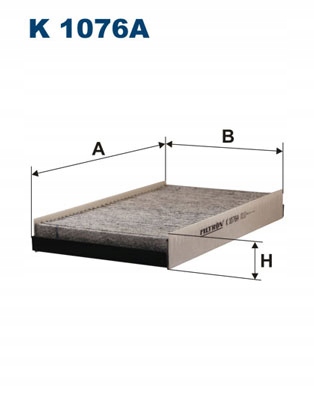 Набір фільтрів вугільний filtron fiat multipla в Україні