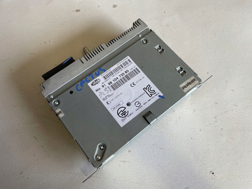 фото №1, Citroen c4 cactus радіо навігація 9810473580