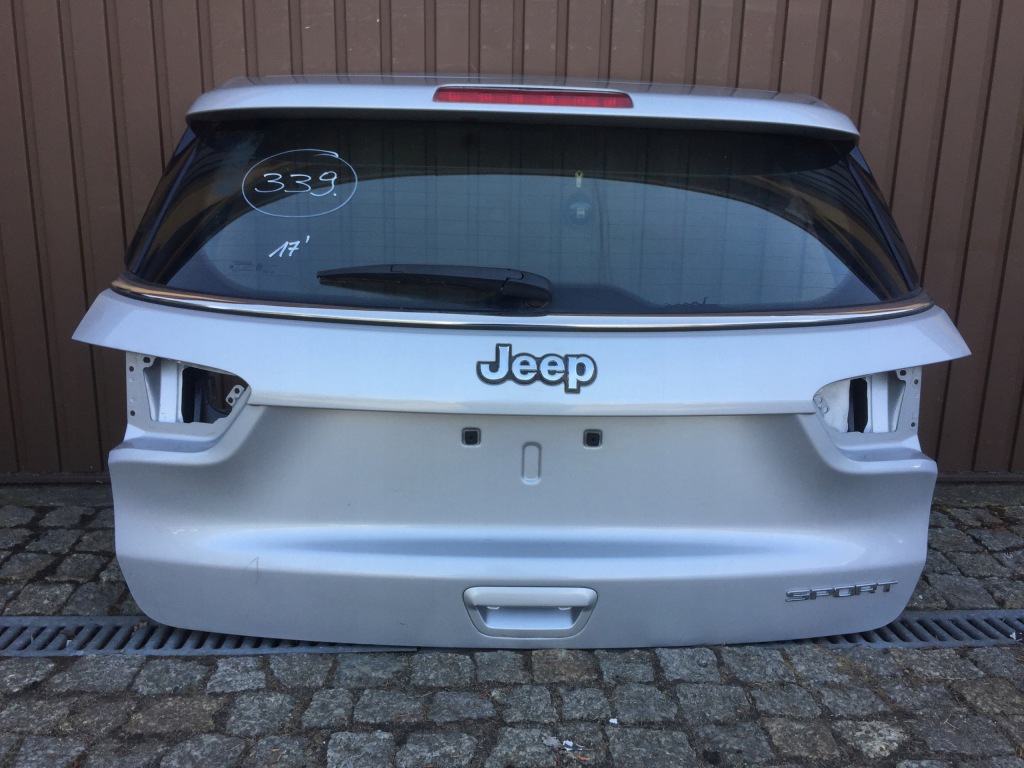 фото №1, Jeep compass ii 16 17 18 задня кришка багажника скло nr 339