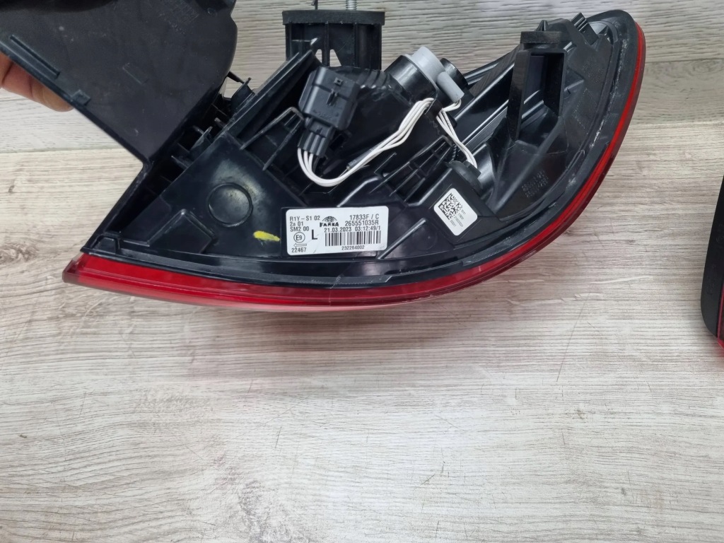 Купить Фары задняя renault clio v nr 265551035r nr 265553226r