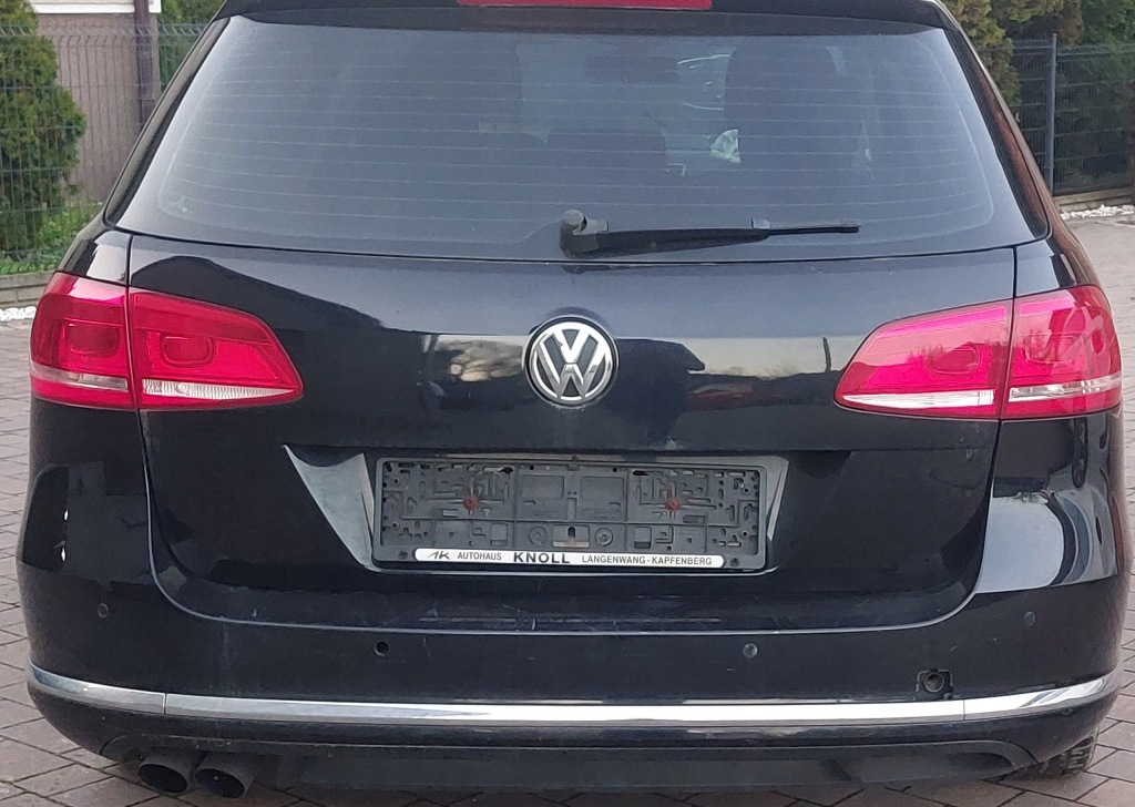 фото №1, Vw passat b7 kombiklapa задня задня багажника lc9x комплектна