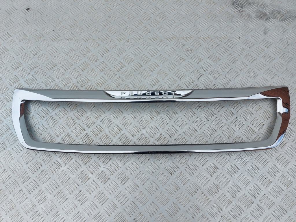 фото №1, Решітка радіатора решітка радіатора хром peugeot partner ii 2015-2018 lifting org 9810964777