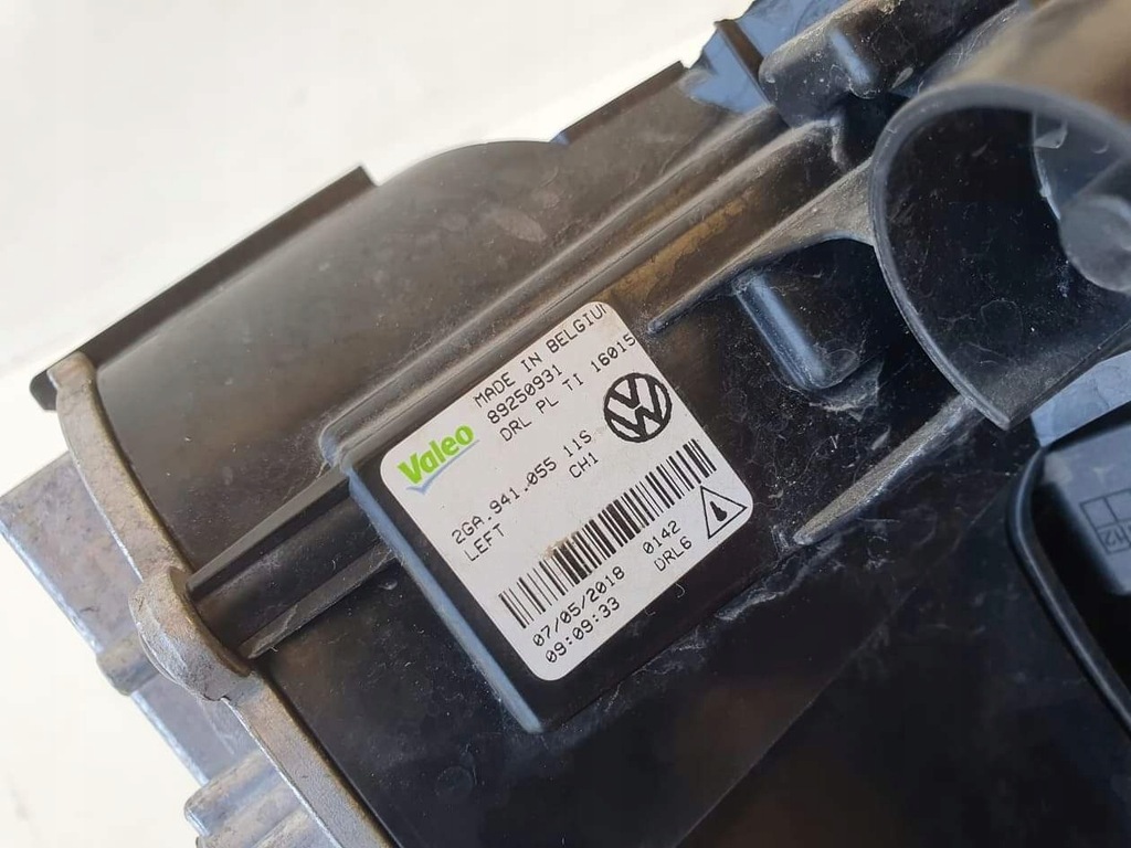 фото №15, Vw t-roc лівий поворотник протитуманна фара drl led решітка 2ga