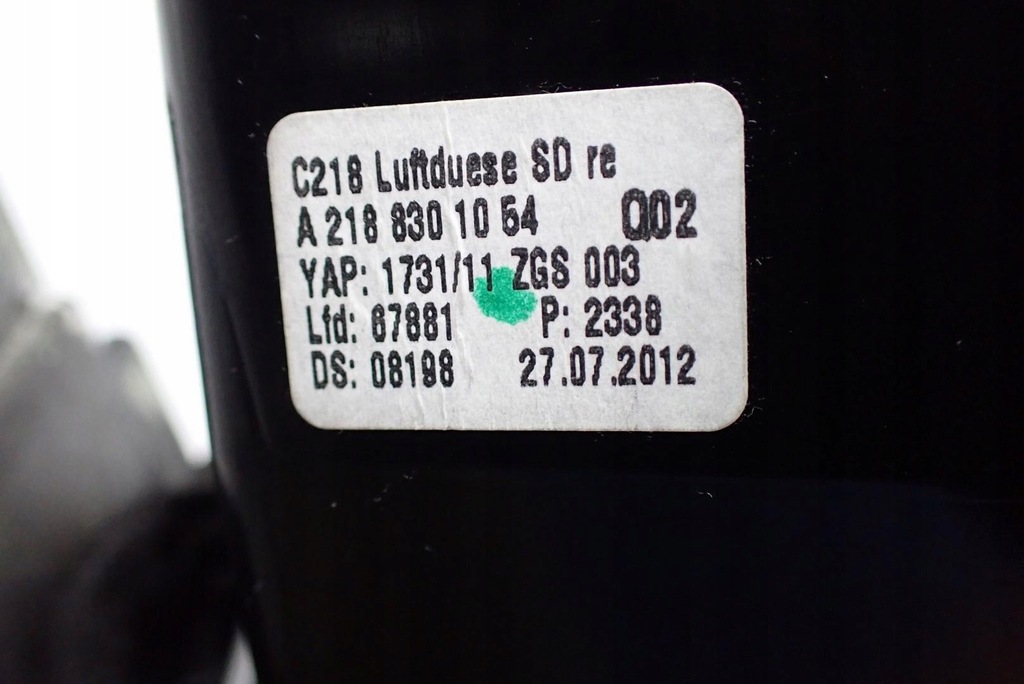 фото №9, Молдинг декоративная панели консоли eu mercedes cls c218