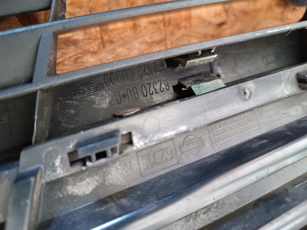фото №9, Решётка радиатора решётка бампера правая nissan almera tino 62320bu000 62316bu100
