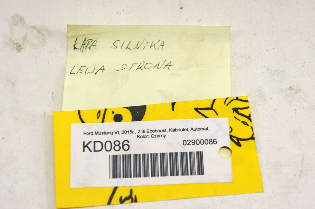 фото №5, Kd086 ford mustang vi 2.3i кронштейн двигуна ліва