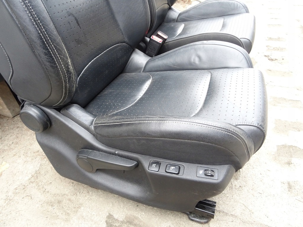 фото №7, Citroen ds4 сиденья заднее сиденье кожа комплект