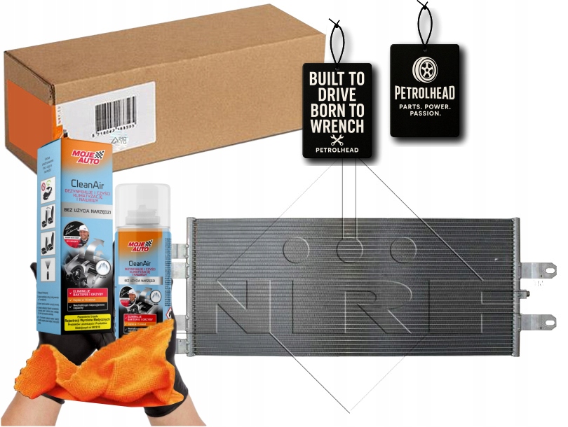 фото №1, Конденсатор кондиционера 790x350x18 scania p g r t 01.0 #petrolhead pro+ kit9