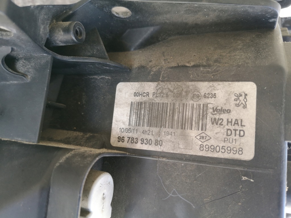 фото №6, Peugeot 508 1 i 10- лампа фара правый обычный