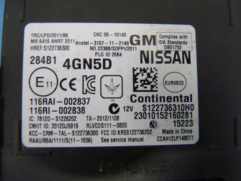 фото №2, Infinity q50 2.2 модуль bcm 284b1-4gn5d