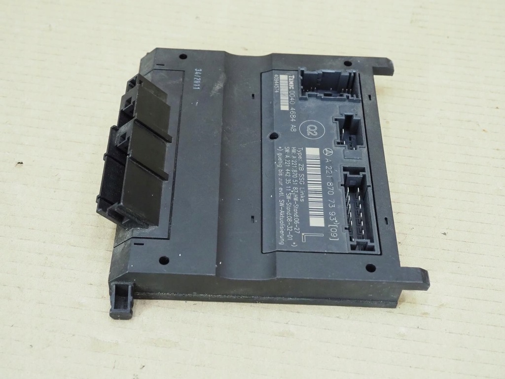 фото №9, Mercedes w221 модуль блок керування сидіння 2218705187