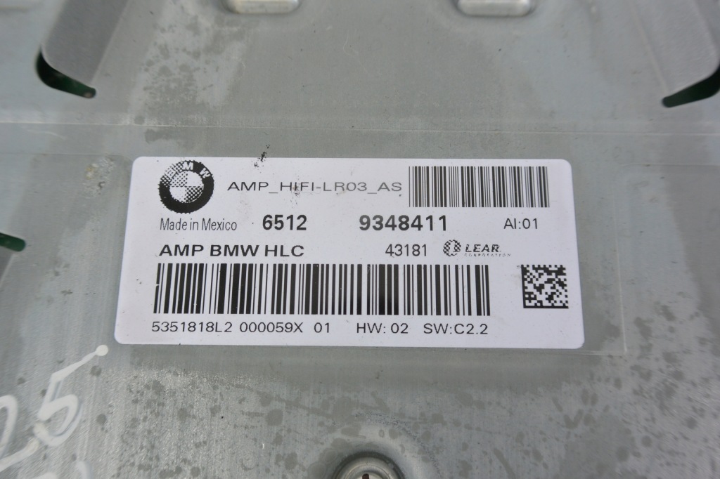 фото №3, Усилитель радио hifi bmw x3 f25 x4 f26
