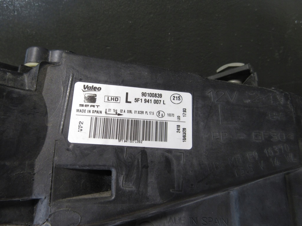 фото №10, Seat leon 3 lift 2017-2020 лампа левая перед 5f11941007l