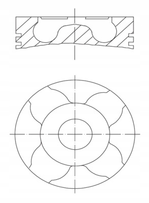 фото №1, Mahle original 012 30 00 поршень