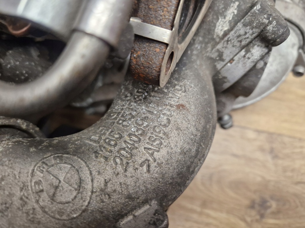 Bmw повний turbo турбонагнітач 3.0d n57 313km дизель 8510943 8508099 Оригінал