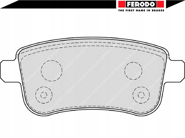 фото №3, Ferodo fdb4182 набор тормозных колодок тормозных, тормоза дисковые