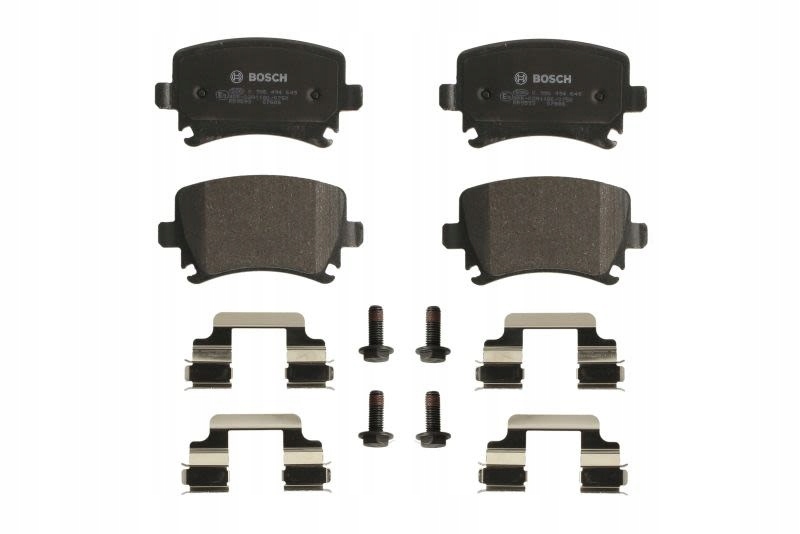 фото №1, Тормозные колодки тормозные задняя bosch 986 494 649