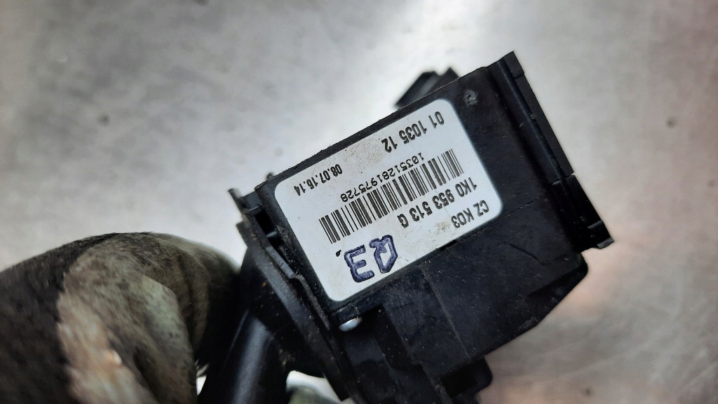 фото №8, Переключатель поворотники 1k0953513g vw golf v 1.6b 07r