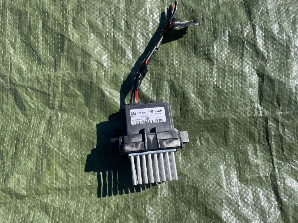 Купить Резистор регулятор вентилятора салона opel astra 13503201 eu