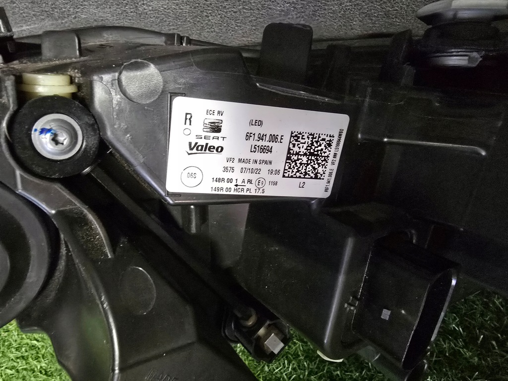 фото №12, Лампа лампи перед seat ibiza v lift full led 6f1