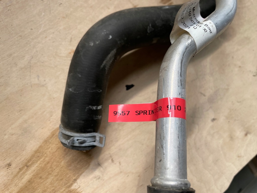 фото №9, Шланг труба wąż wody mercedes sprinter 910 2.2 cdi a9105010100