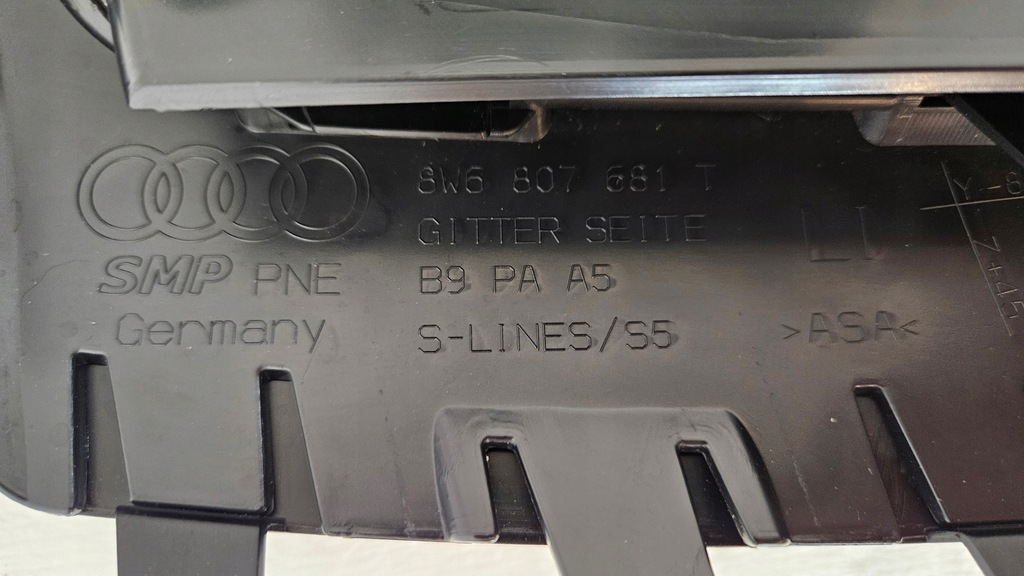 фото №11, Решітка бампера ліва audi a5 s5 f5 ii 8w6 s-line lift 2019-