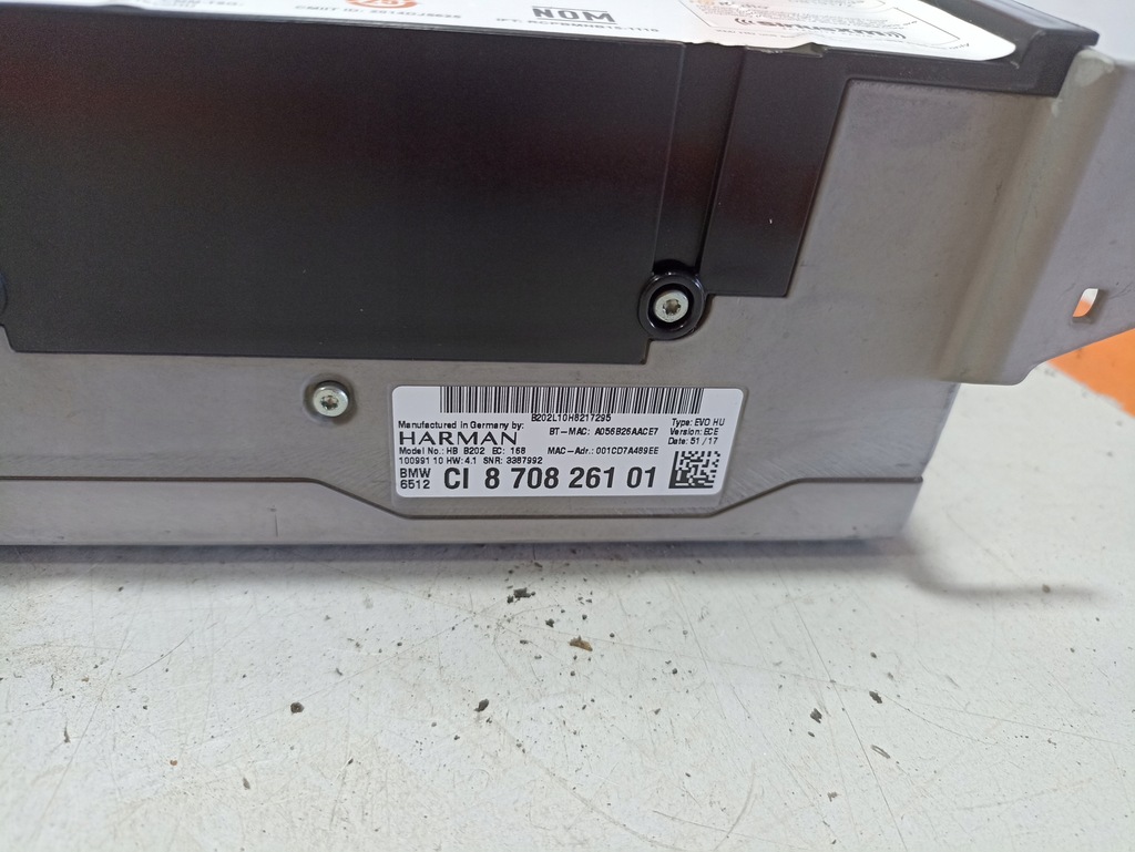 фото №5, Bmw i3 l01 радио навигация harman 8708261