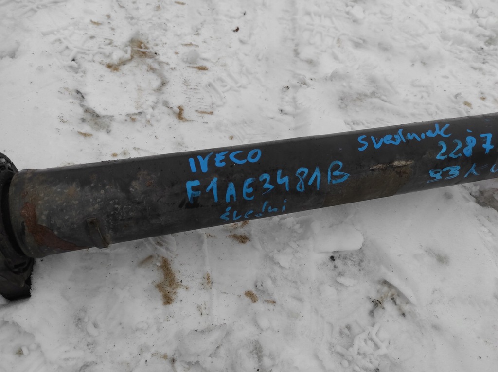фото №6, Wał приводной 2.3 hpi iveco daily vi f1ae3481b