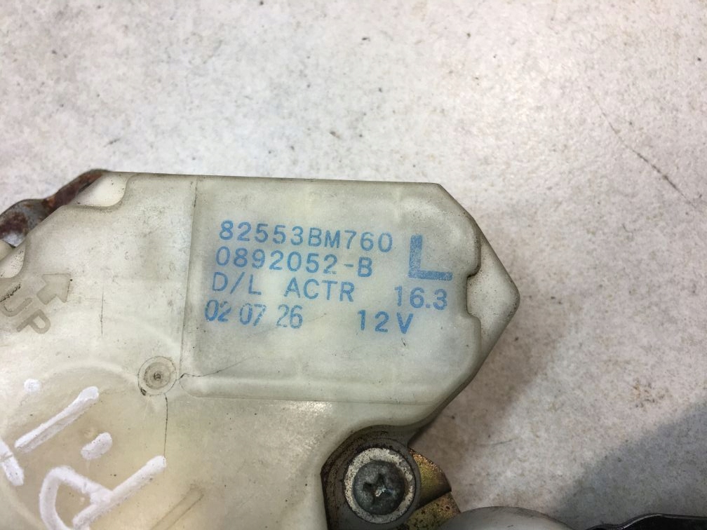 фото №6, Замок дверь левый задняя almera n16 2 pin 82553bm760