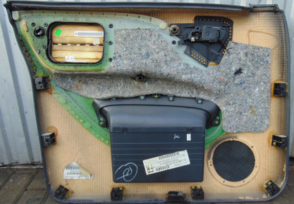 Обшивка обивка дверь правая правый перед mercedes ml w163 европа Оригинал