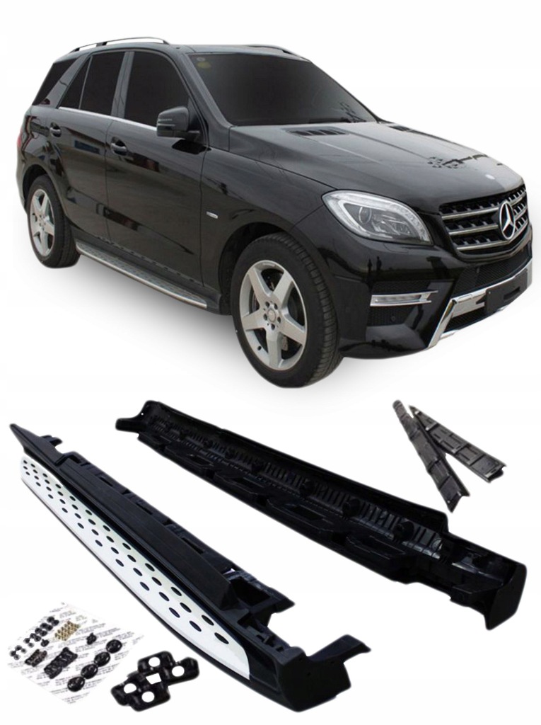 фото №1, Пороги mercedes ml w166 2012-19 пороги боковой